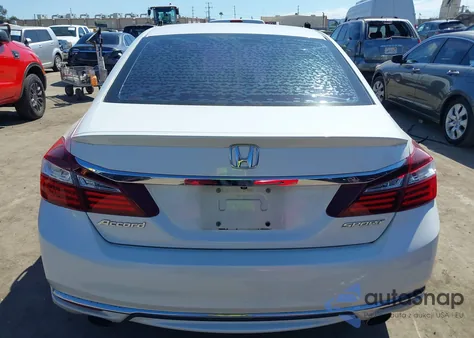 2016 Honda Accord Sport from USA, damaged, VIN 1HGCR2F51GA100731